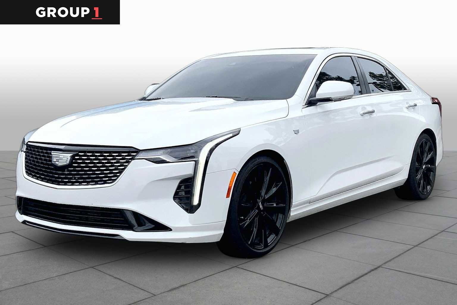 Used 2022 Cadillac CT4 Luxury w/ Sun And Sound Package RWD image 1