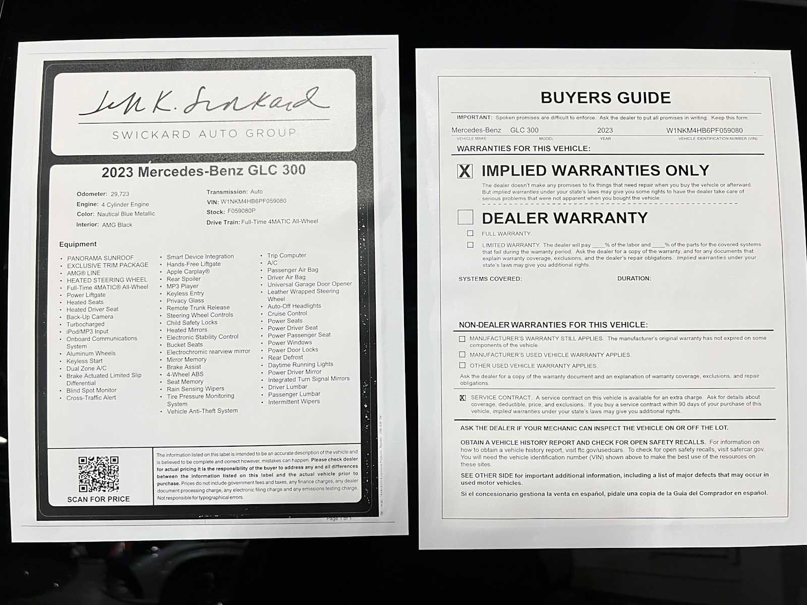 Used 2023 Mercedes-Benz GLC 300 4MATIC image 42