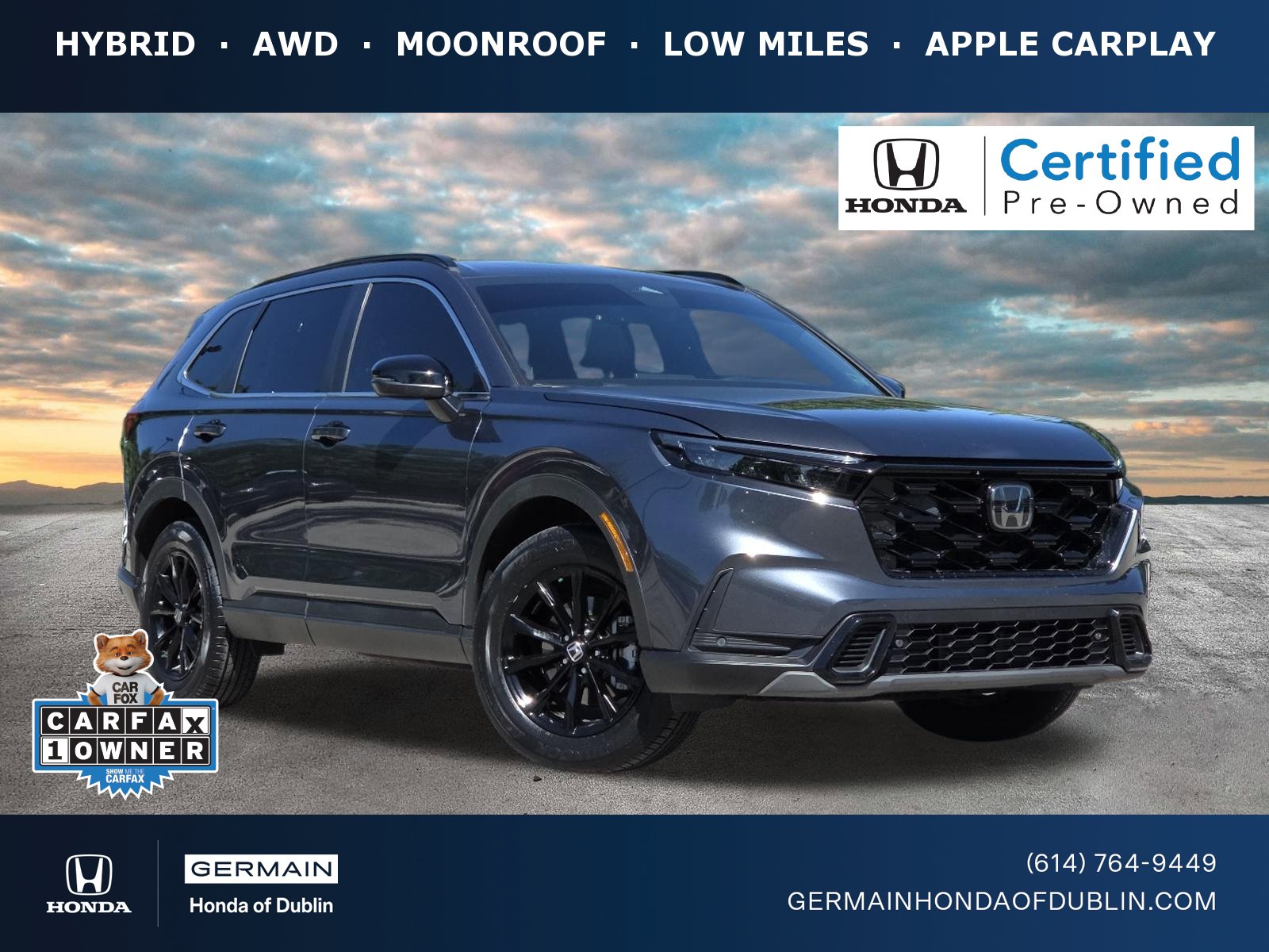 Certified 2024 Honda CR-V Sport-L