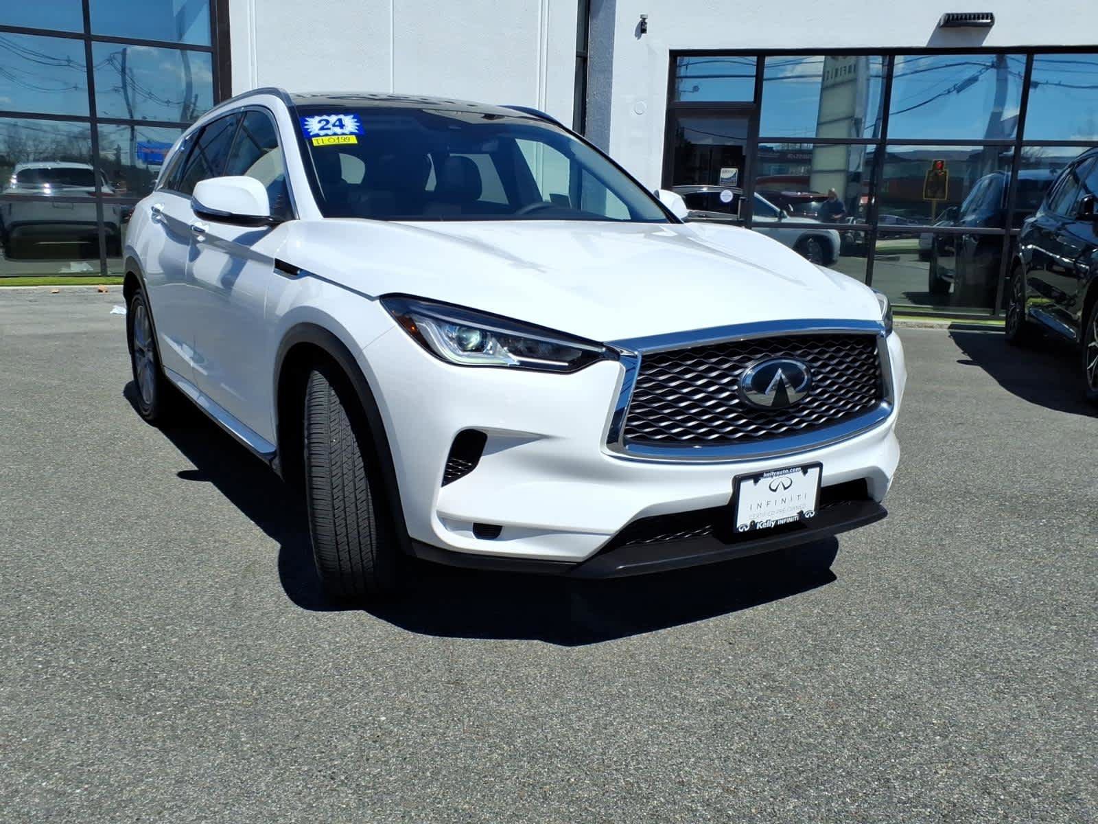 Certified 2024 INFINITI QX50 Luxe AWD/4WD image 3
