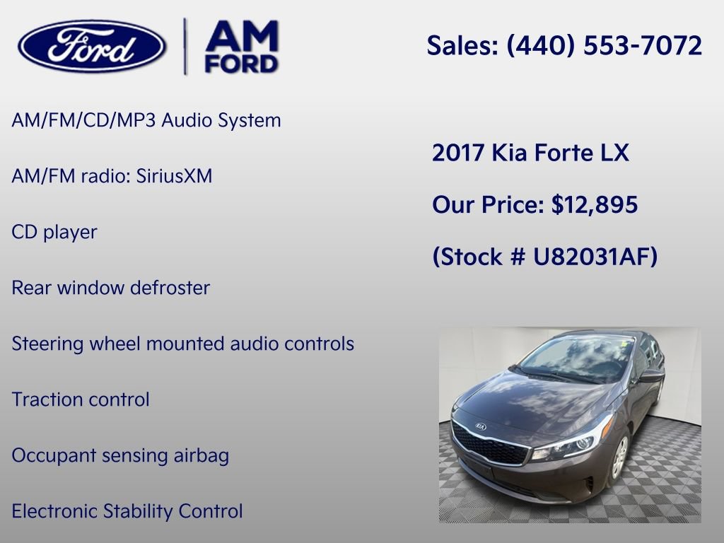 Used 2017 Kia Forte LX FWD image 6