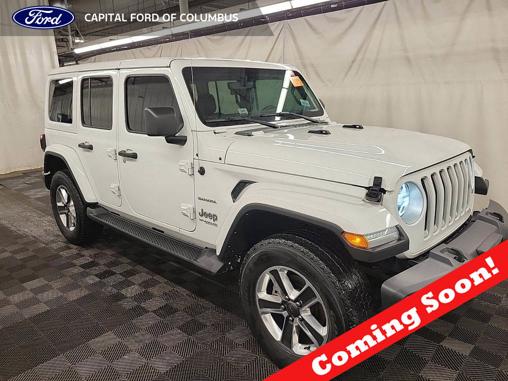Used 2022 Jeep Wrangler Unlimited Sahara w/ LED Lighting Group