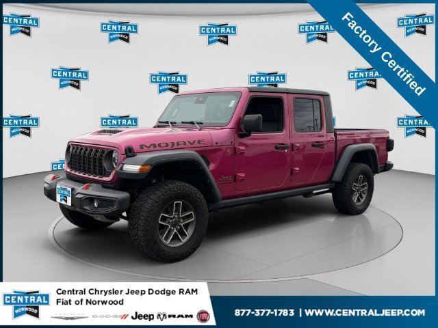 Certified 2024 Jeep Gladiator Mojave w/ Convenience Group