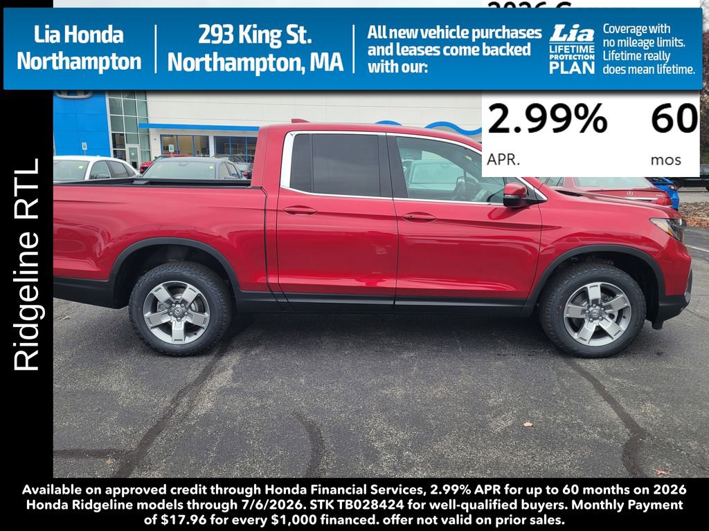 New 2026 Honda Ridgeline RTL image 2
