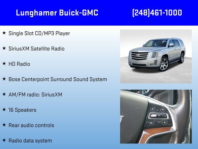 Used 2017 Cadillac Escalade Luxury image 24