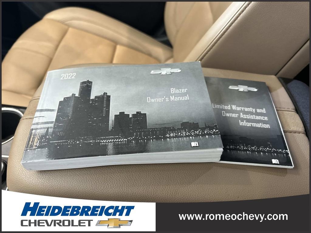 Certified 2022 Chevrolet Blazer Premier w/ LPO, Floor Liner Package image 30