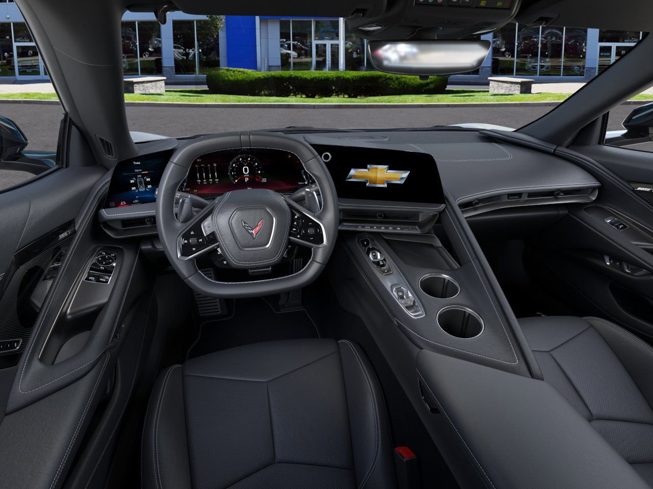 New 2026 Chevrolet Corvette Stingray Preferred Cpe w/ Stealth Interior Trim Package image 15