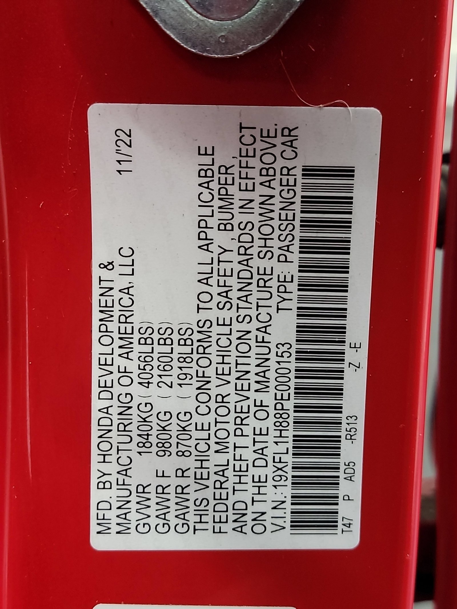 Certified 2023 Honda Civic Sport Touring image 33