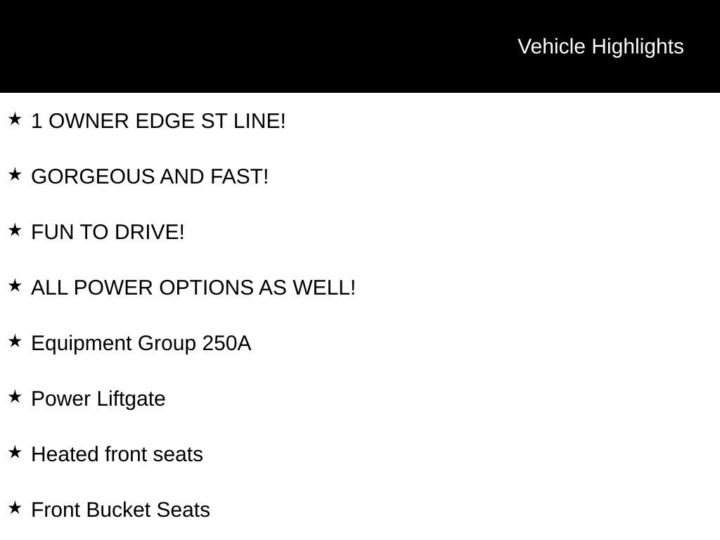 Used 2022 Ford Edge ST-Line AWD/4WD image 5