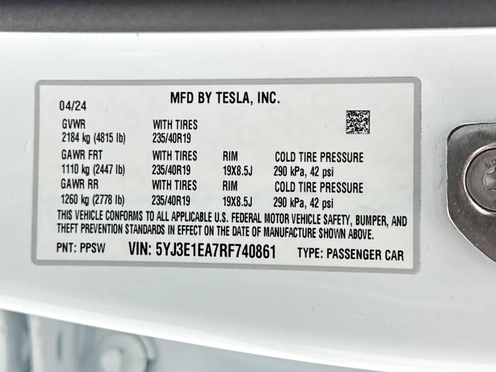 Used 2024 Tesla Model 3 Standard Range RWD image 42