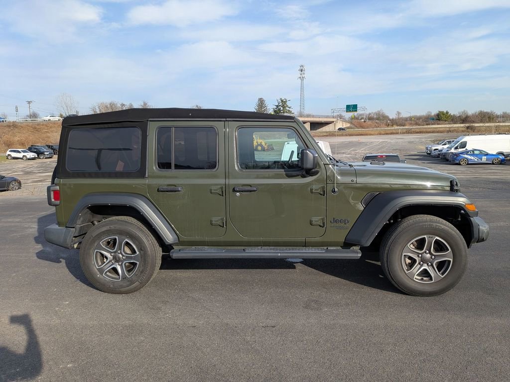 Used 2021 Jeep Wrangler Unlimited Sport image 2