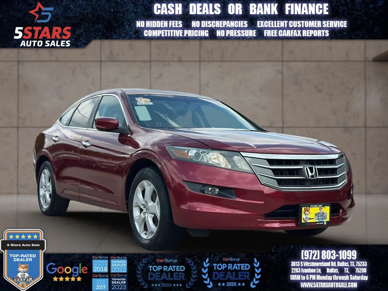 Used 2010 Honda Crosstour EX-L image 1