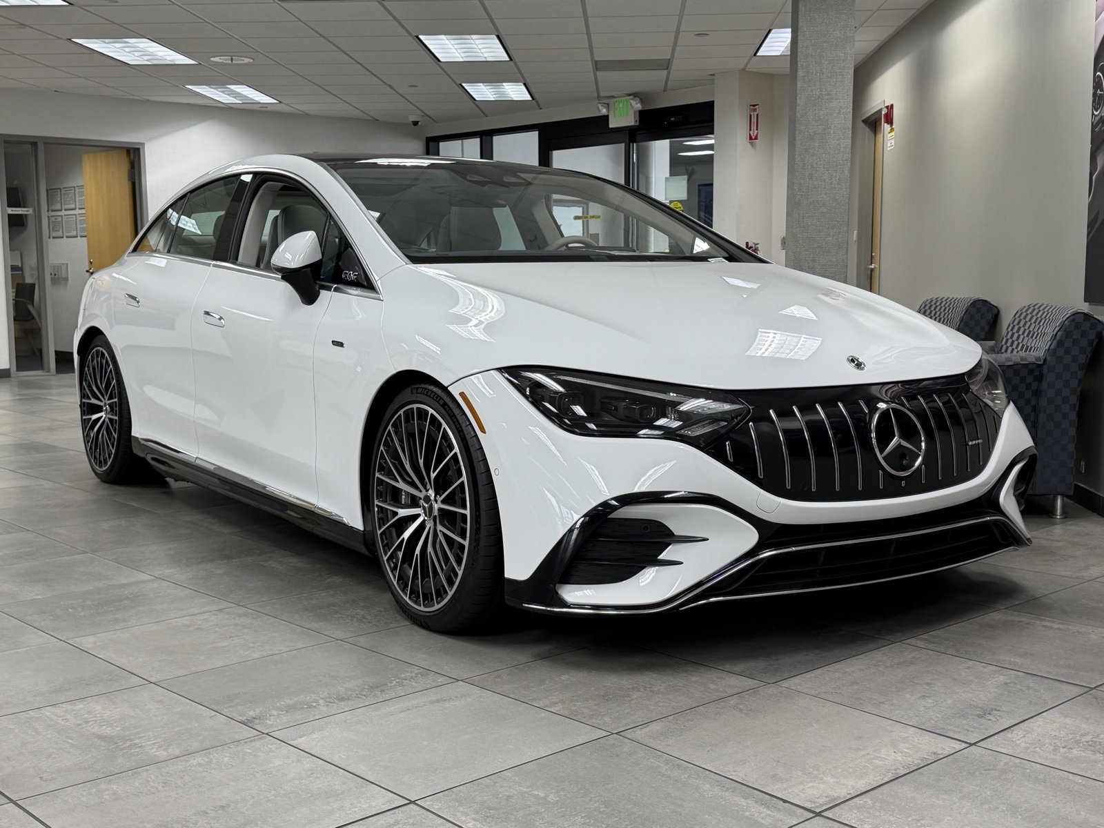 Used 2023 Mercedes-Benz EQE AMG 4MATIC Sedan image 2