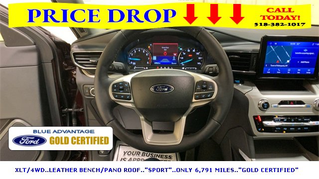 Certified 2023 Ford Explorer XLT w/ Equipment Group 202A image 36