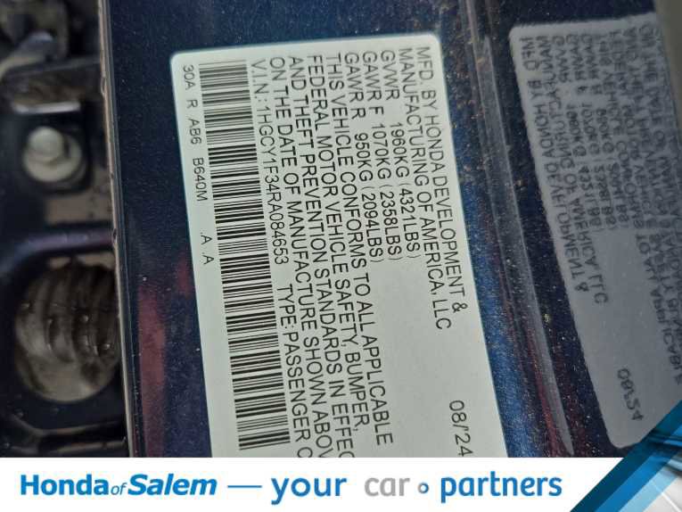 Used 2024 Honda Accord EX image 20