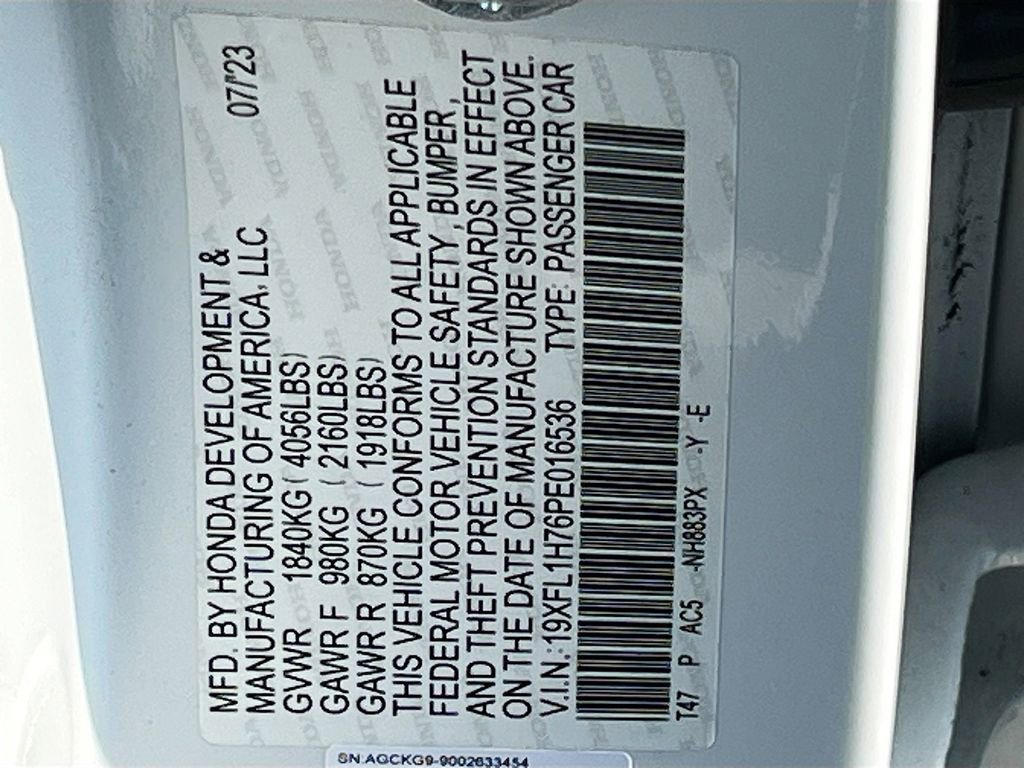 Used 2023 Honda Civic EX-L image 32