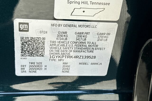 Certified 2024 Cadillac Lyriq Sport w/ LPO, Floor Liner Package RWD image 28