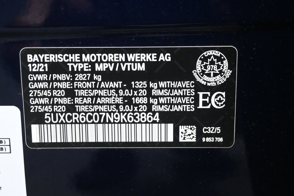 Used 2022 BMW X5 xDrive40i AWD/4WD image 9
