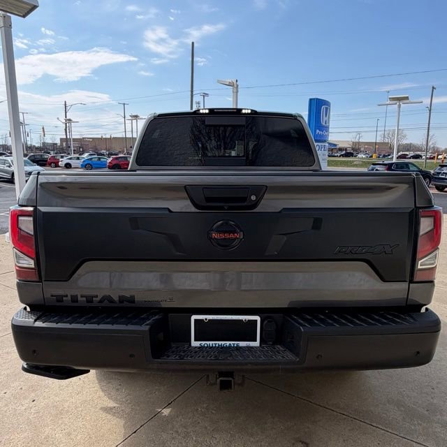 Used 2021 Nissan Titan PRO-4X w/ Pro-4x Utility Package AWD/4WD image 4