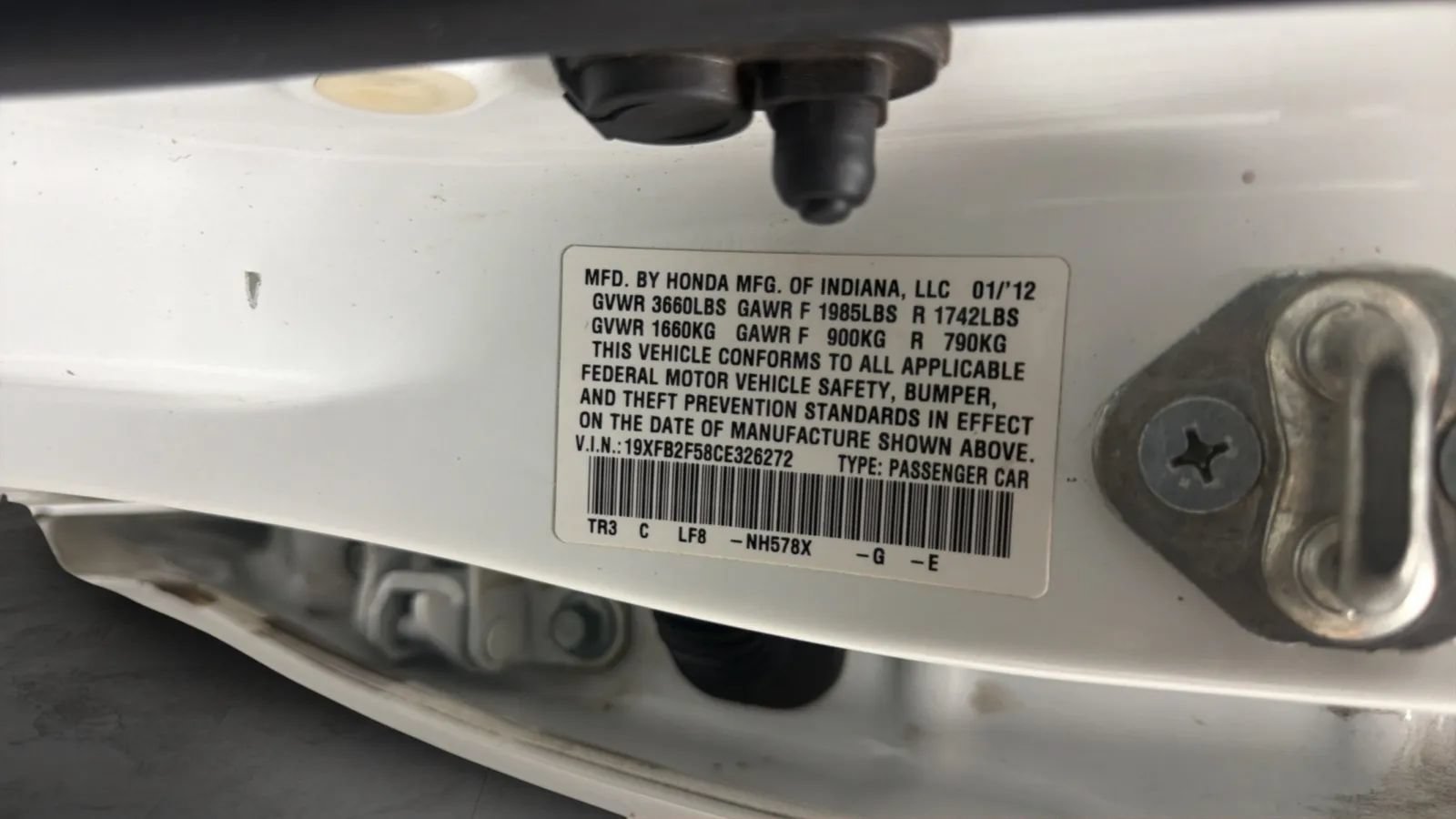 Used 2012 Honda Civic LX image 27