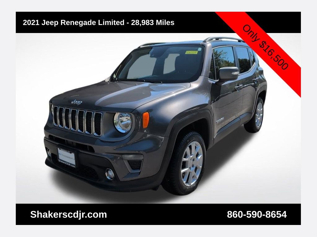 Used 2021 Jeep Renegade Limited image 1