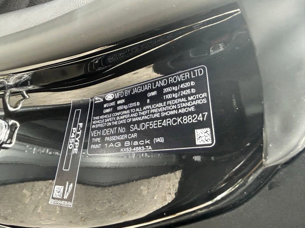 Used 2024 Jaguar F-TYPE R-Dynamic image 47