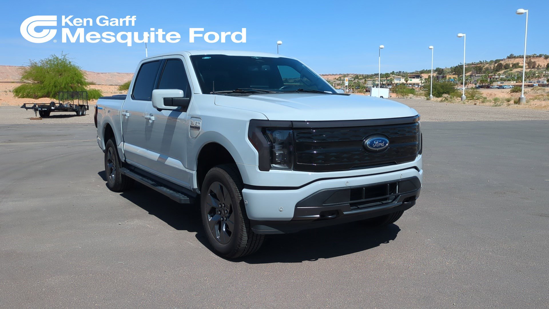 Used 2023 Ford F150 Lightning Lariat w/ Tow Technology Package image 1