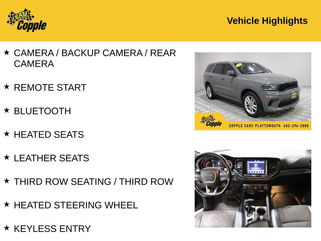 Used 2021 Dodge Durango GT image 4