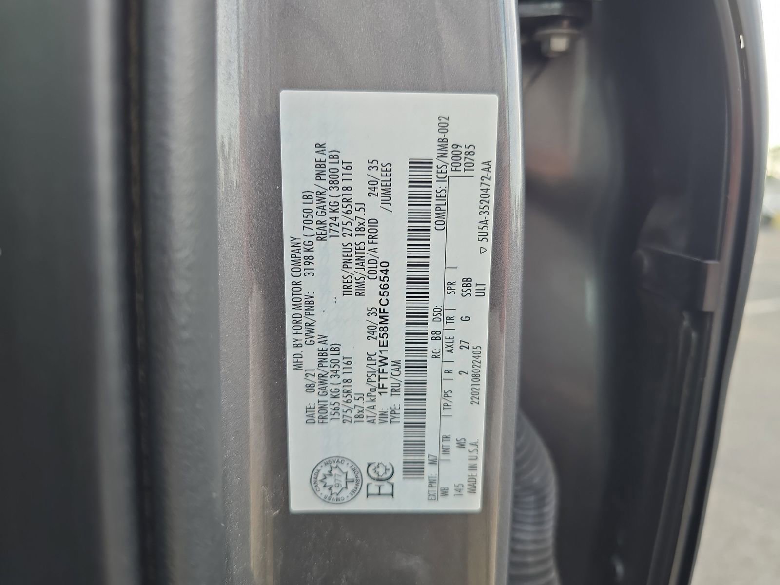 Used 2021 Ford F150 XLT w/ XTR Package image 27