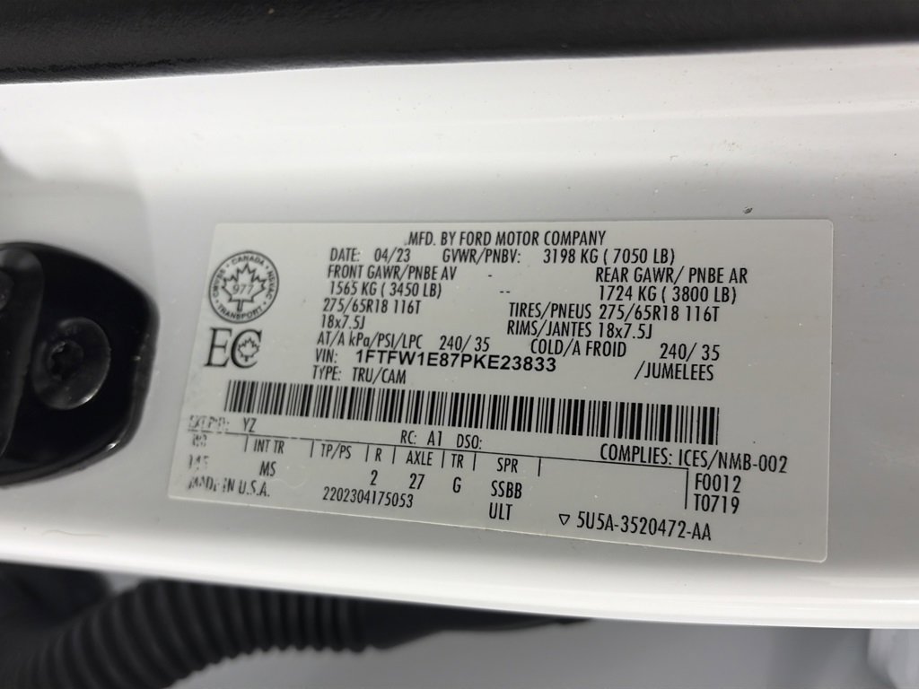 Certified 2023 Ford F150 XLT w/ Equipment Group 301A Mid image 9