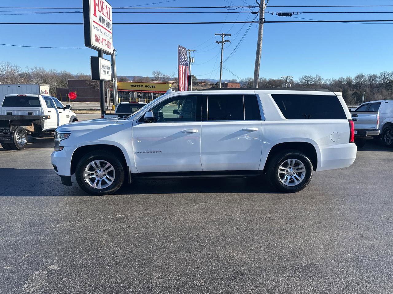 Used 2017 Chevrolet Suburban LS w/ Max Trailering Package AWD/4WD image 1