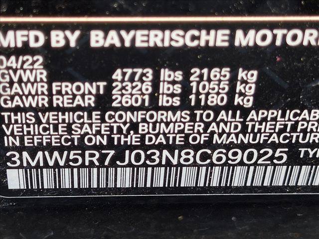 Used 2022 BMW 330i xDrive Sedan w/ Premium Package 2 AWD/4WD image 24