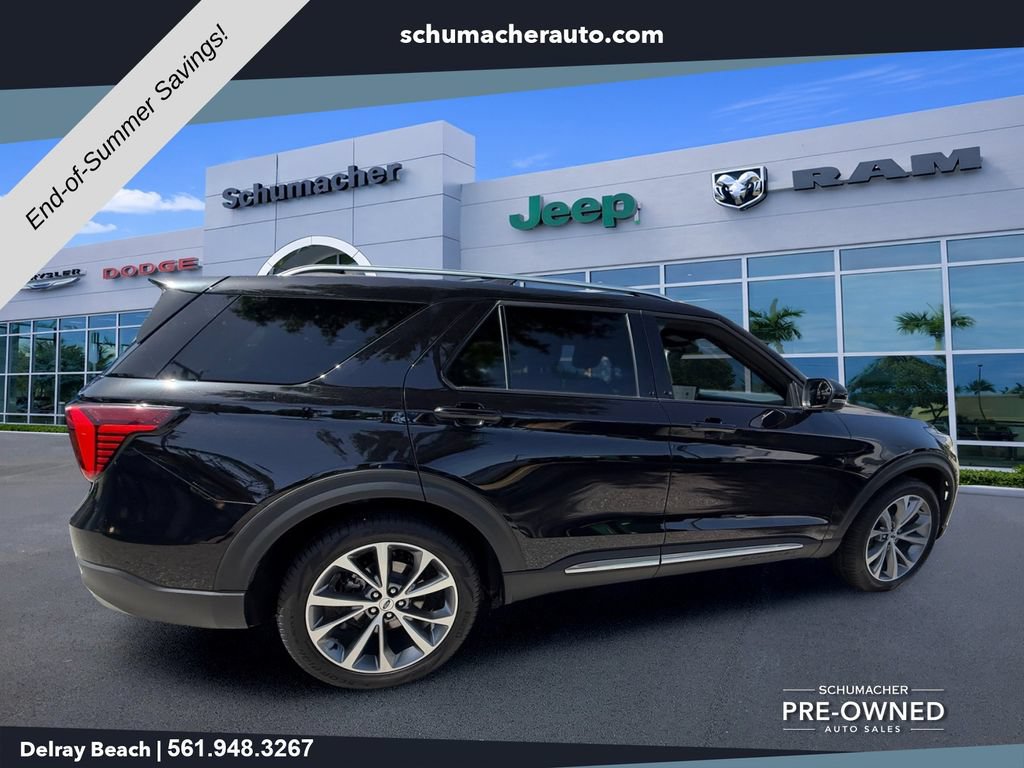 Used 2025 Ford Explorer Platinum w/ Ultimate Package RWD image 6