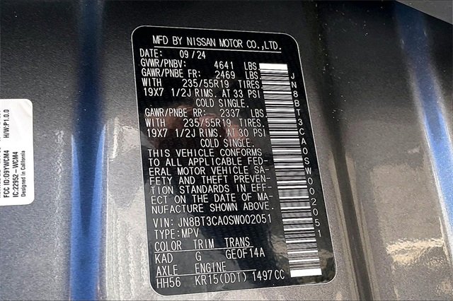 Certified 2025 Nissan Rogue SL w/ SL Premium Package image 32