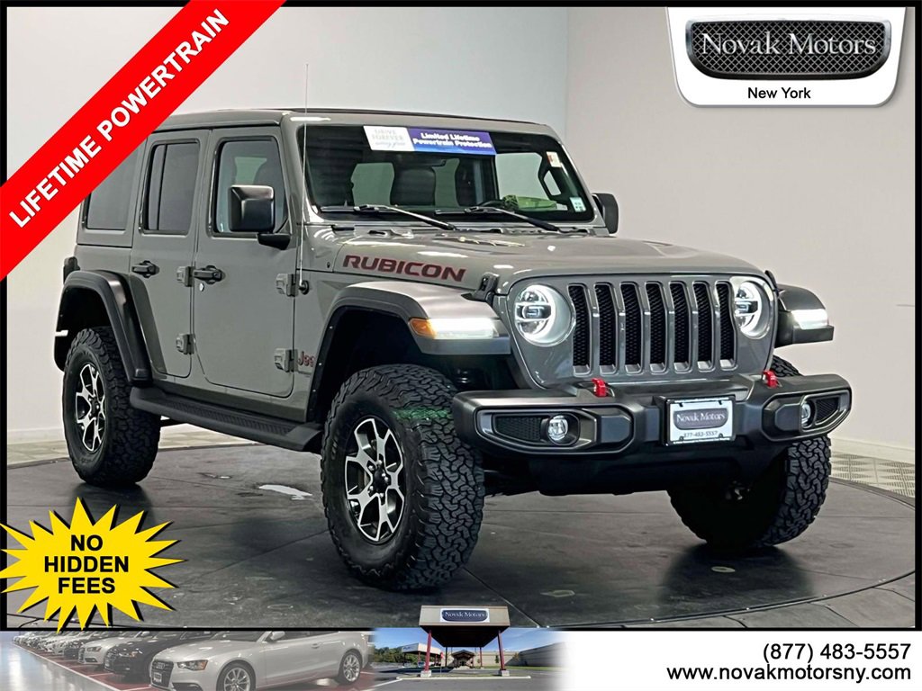 Used 2022 Jeep Wrangler Unlimited Rubicon w/ LED Lighting Group image 1