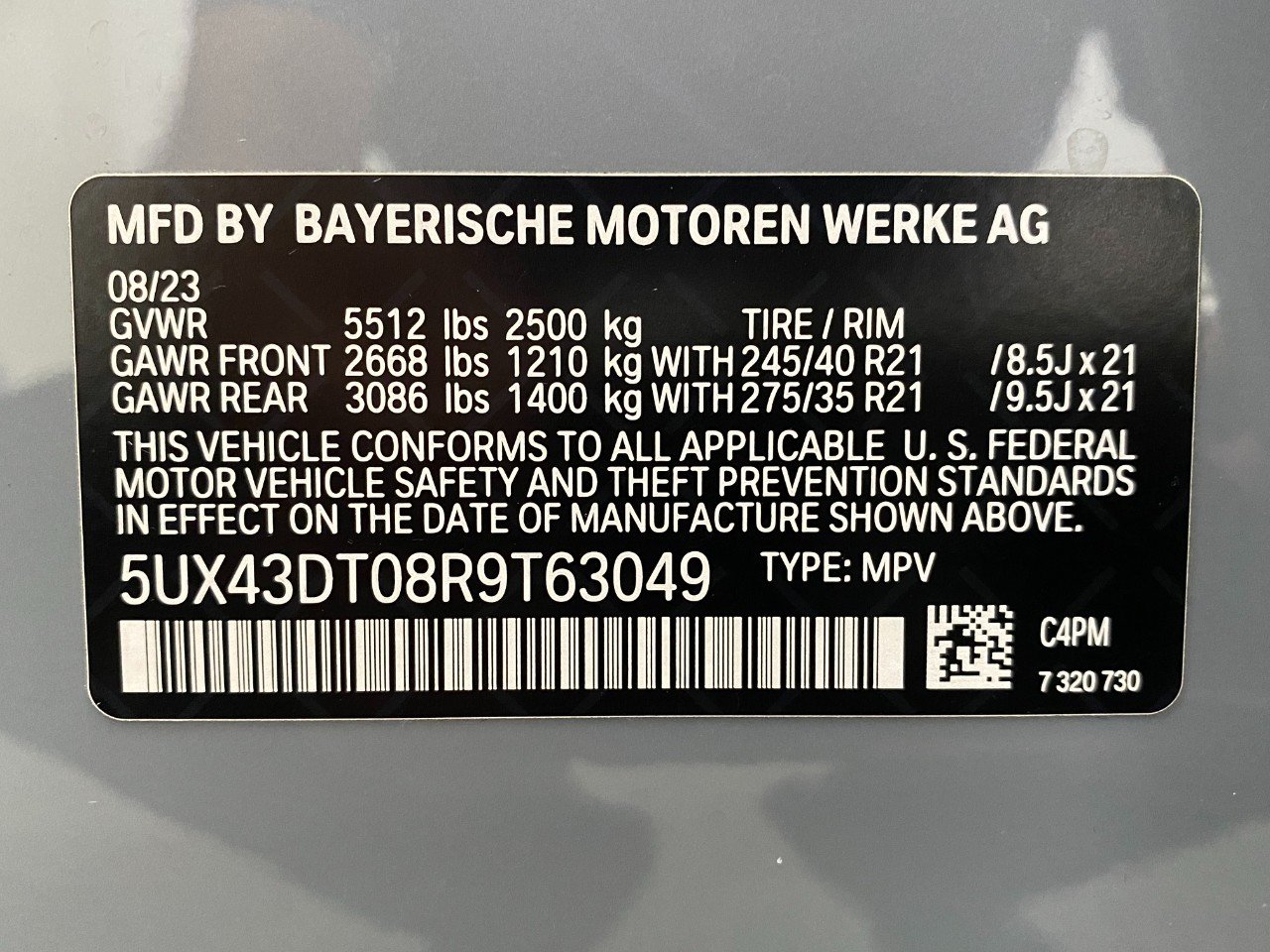 Certified 2024 BMW X4 M40i AWD/4WD image 34