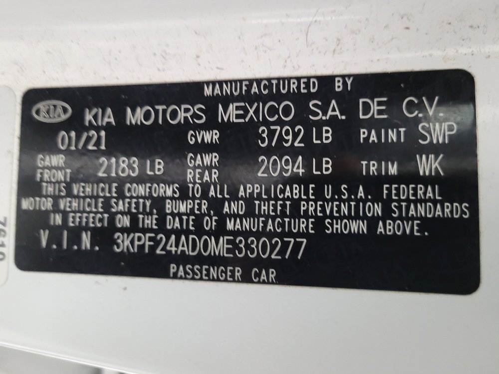 Used 2021 Kia Forte LXS FWD image 33