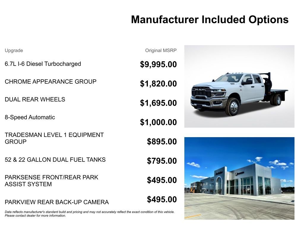 New 2026 RAM 3500 Tradesman w/ Chrome Appearance Group image 7