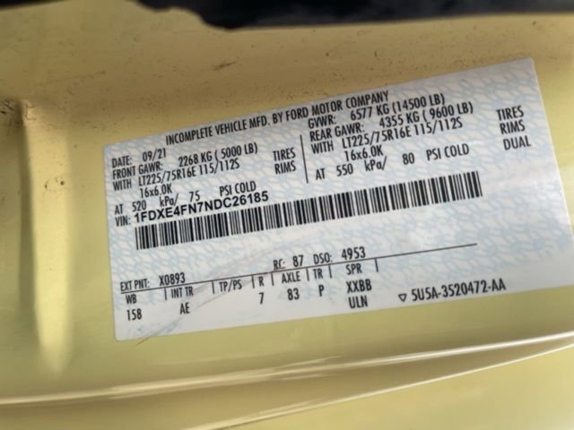 Used 2021 Ford E-450 and Econoline 450 Super Duty RWD image 22