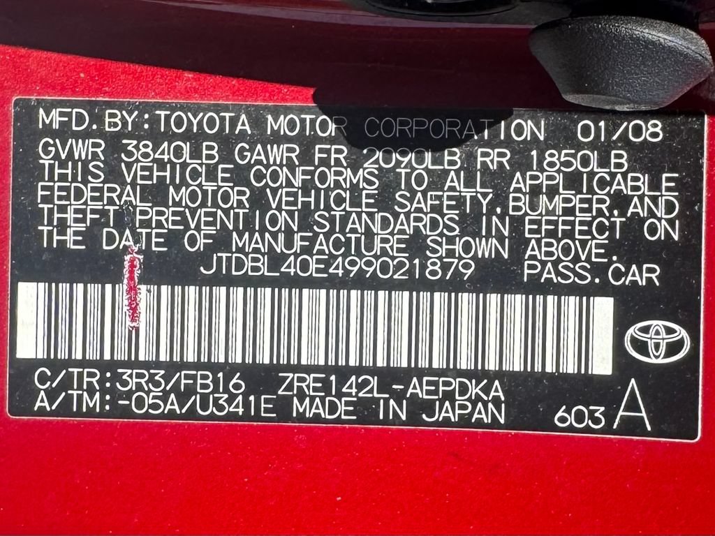 Used 2009 Toyota Corolla LE FWD image 12