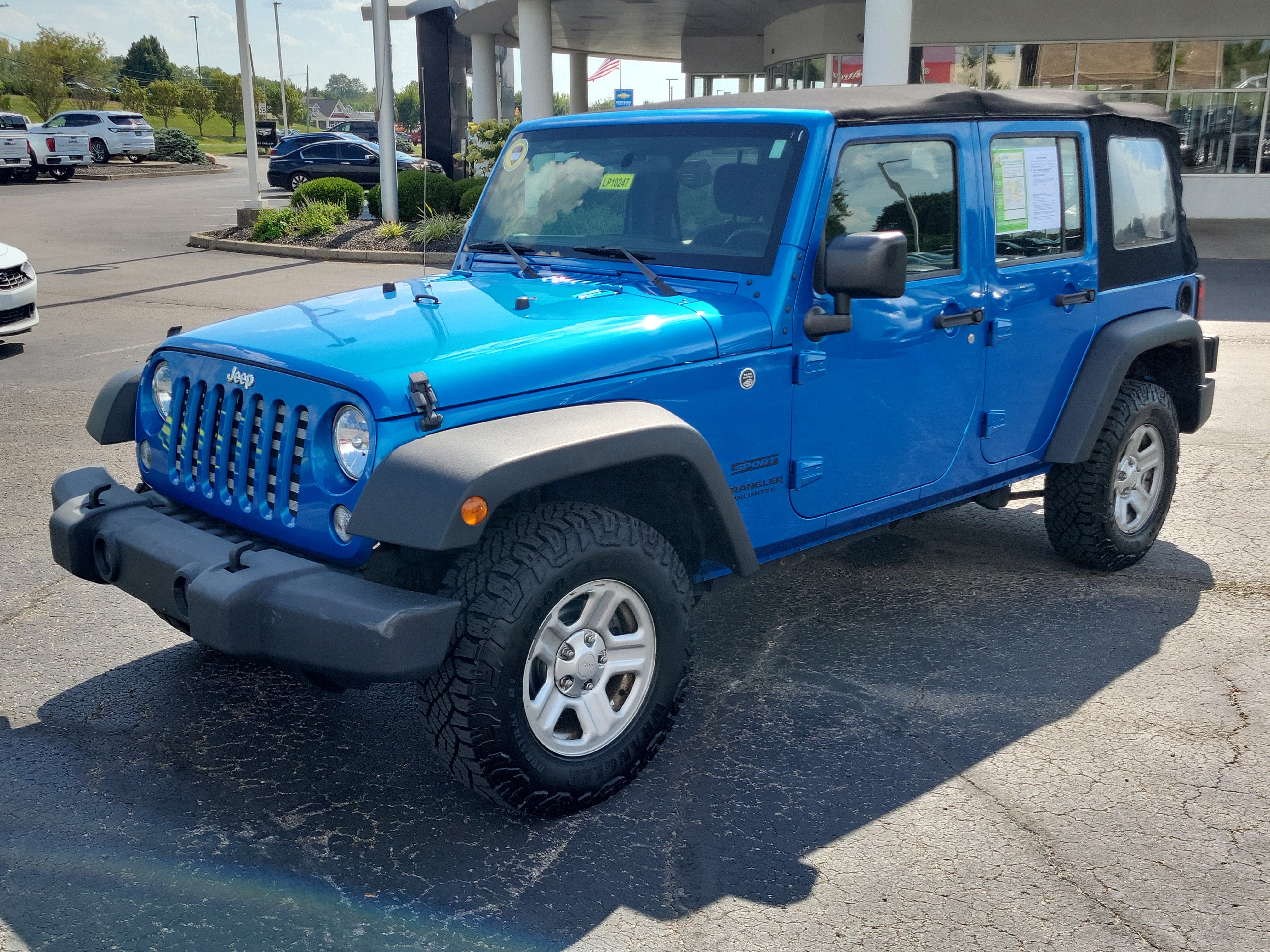 Used 2016 Jeep Wrangler Unlimited Sport AWD/4WD image 2