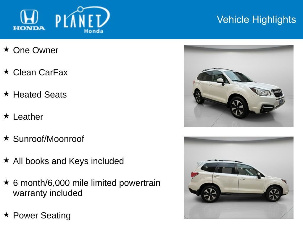 Used 2017 Subaru Forester 2.5i Limited image 4
