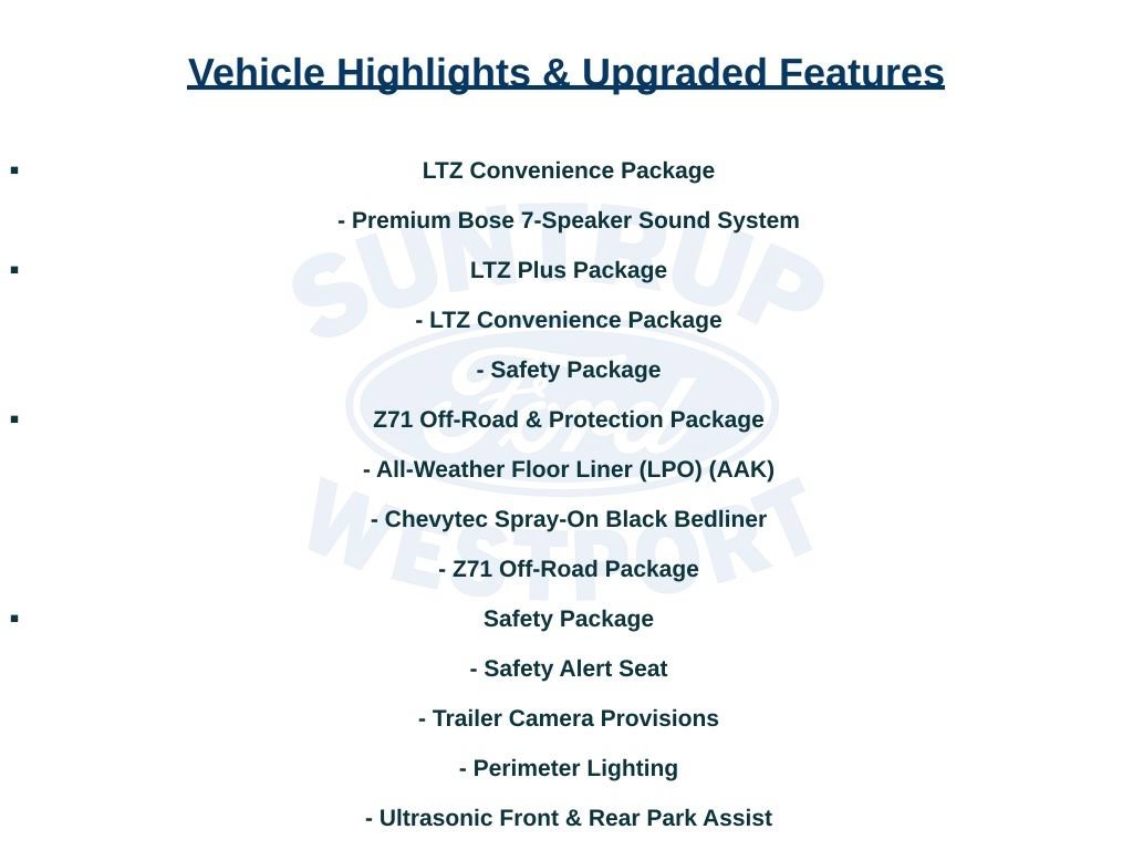 Used 2024 Chevrolet Silverado 1500 LTZ AWD/4WD image 13
