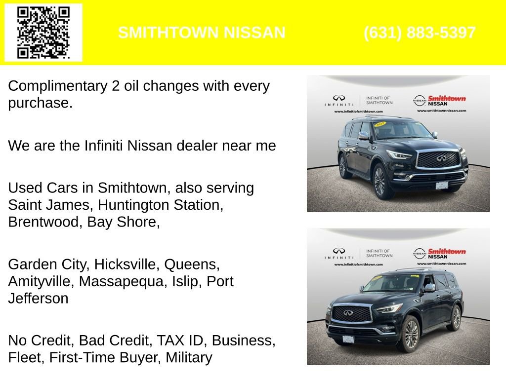 Used 2019 INFINITI QX80 Luxe w/ 22" Wheel Package image 2