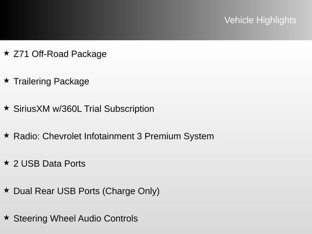 Used 2025 Chevrolet Silverado 1500 LTZ w/ Z71 Off-Road Package AWD/4WD image 18