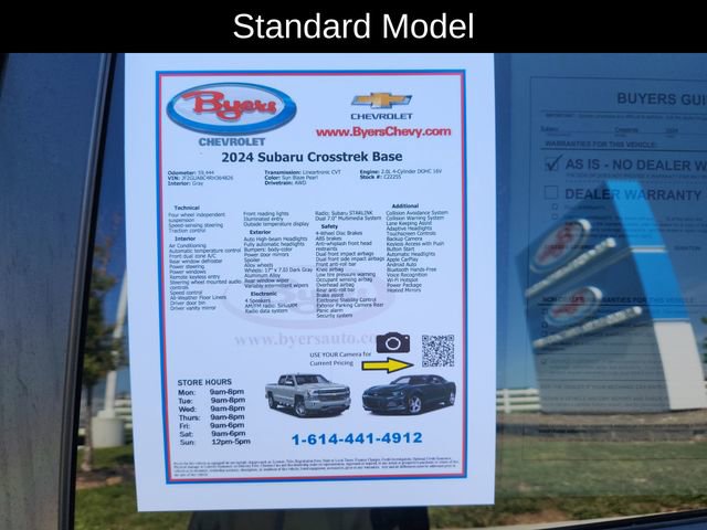 Used 2024 Subaru Crosstrek 2.0i AWD/4WD image 12