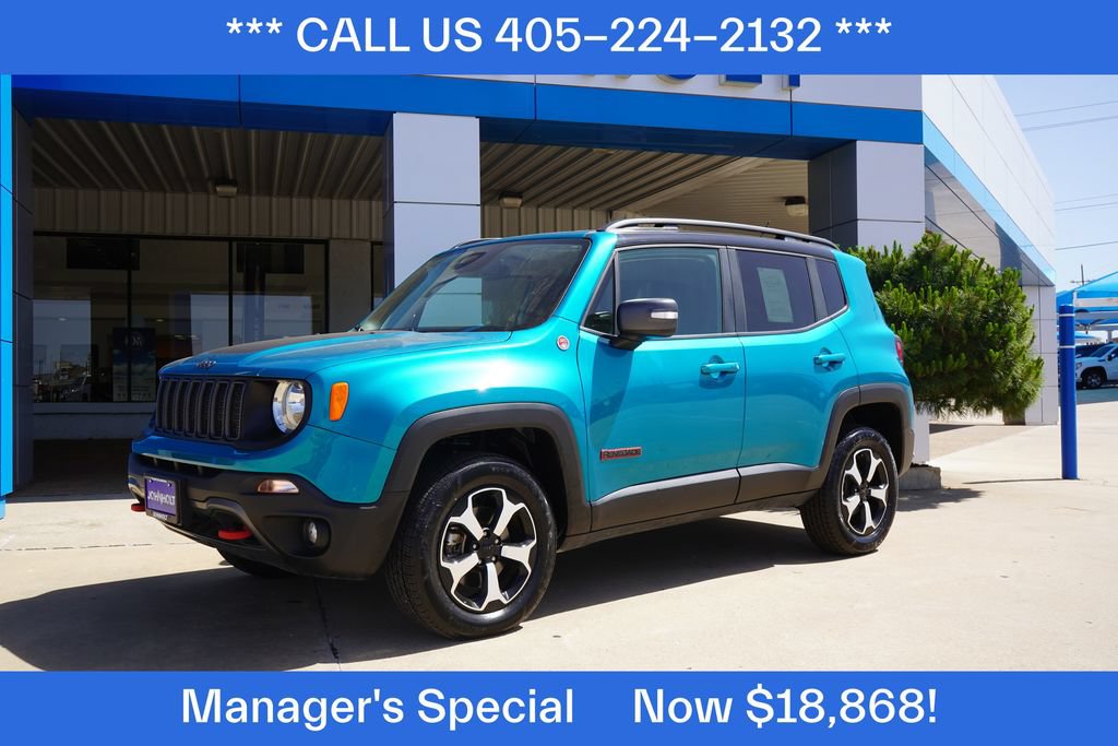 Used 2020 Jeep Renegade Trailhawk w/ Cold Weather Group AWD/4WD image 1