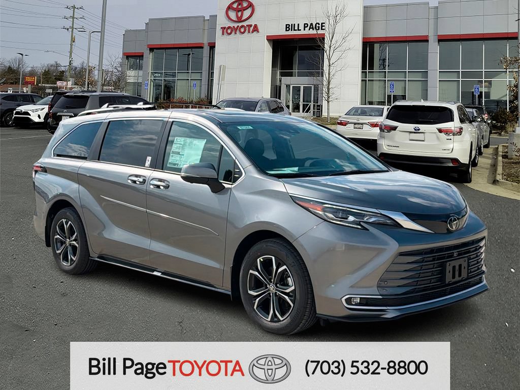 New 2026 Toyota Sienna Platinum