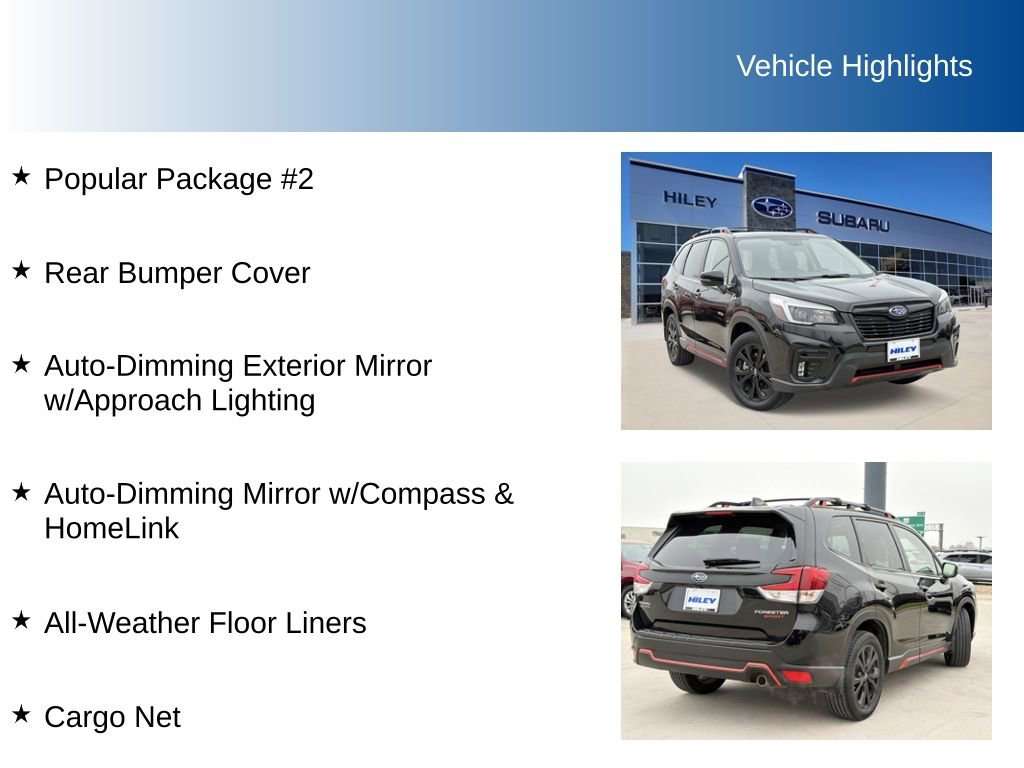 Used 2021 Subaru Forester Sport w/ Popular Package #2 image 5