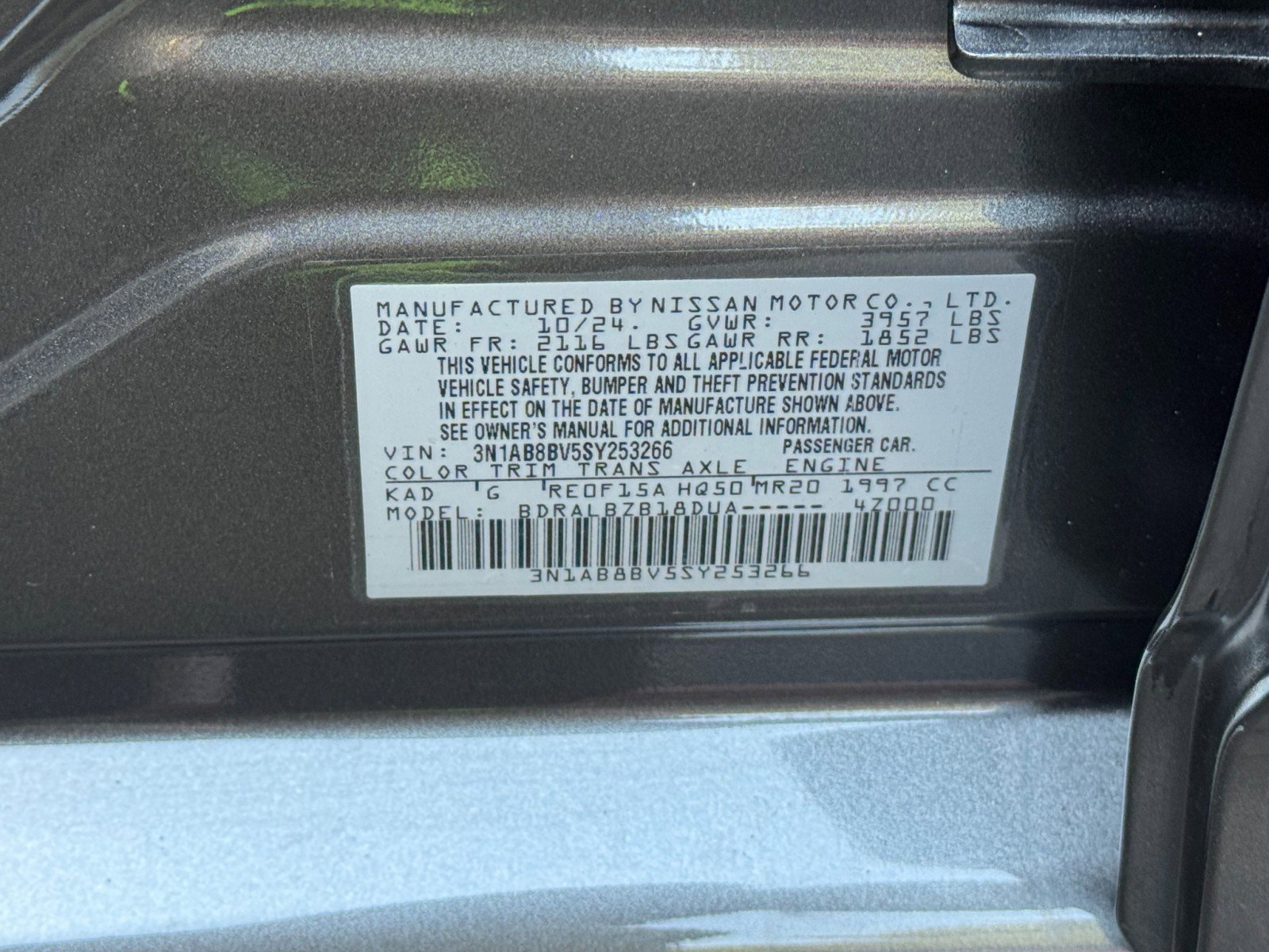 Used 2025 Nissan Sentra S FWD image 37